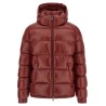 Semi-gloss quilted down jacket