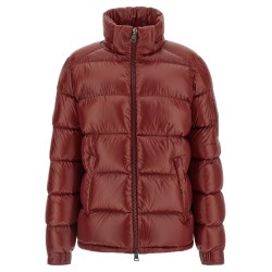 Semi-gloss quilted down jacket