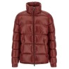 Semi-gloss quilted down jacket