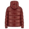 Semi-gloss quilted down jacket