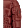 Semi-gloss quilted down jacket