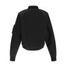 Zipped bomber jacket