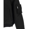 Zipped bomber jacket