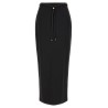 Skirt with drawstring belt