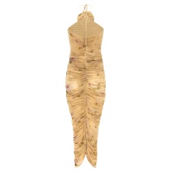 'DRESS37' dress with 3D floral detail