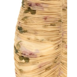 'DRESS37' dress with 3D floral detail