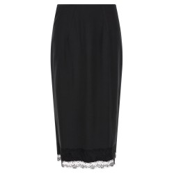 Lace sheath skirt