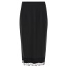 Lace sheath skirt