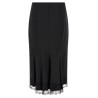 Lace sheath skirt