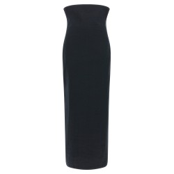 'Allow' long skirt with zip