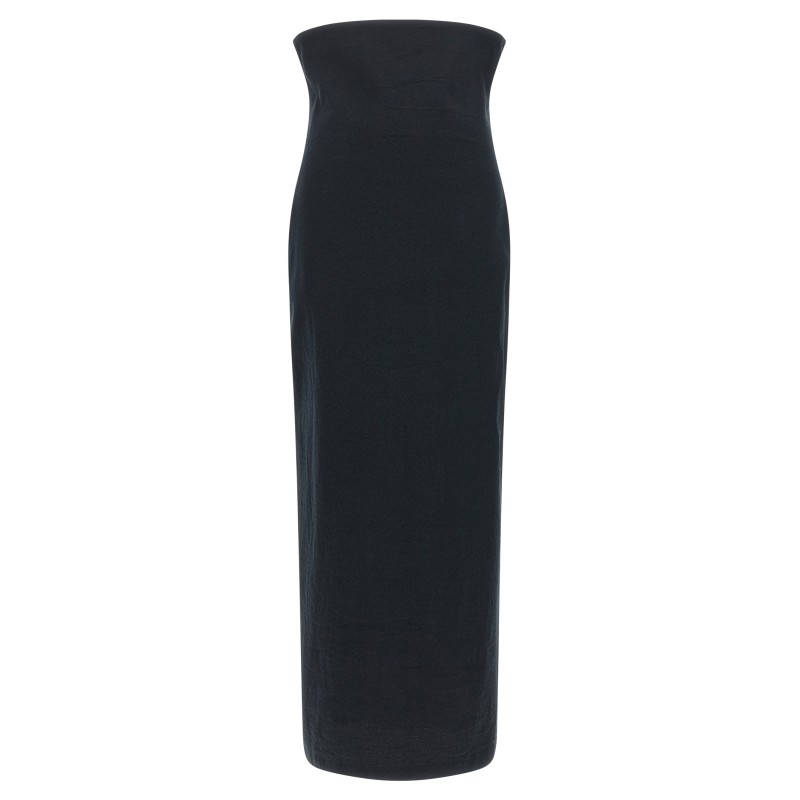'Allow' long skirt with zip