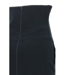 'Allow' long skirt with zip
