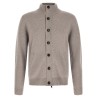 Cardigan with price list collar