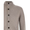 Cardigan with price list collar