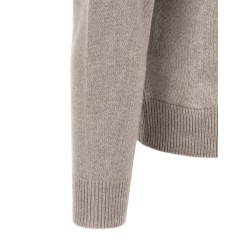 Cardigan with price list collar
