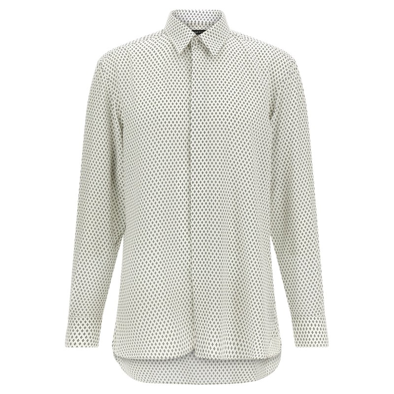 Micro-print shirt