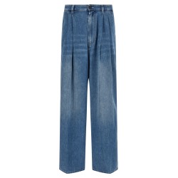 Double pleated jeans