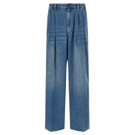 Double pleated jeans