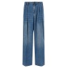 Double pleated jeans