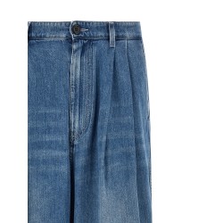 Double pleated jeans