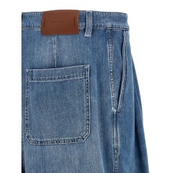 Double pleated jeans