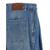 Double pleated jeans