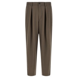 Pants with pleats