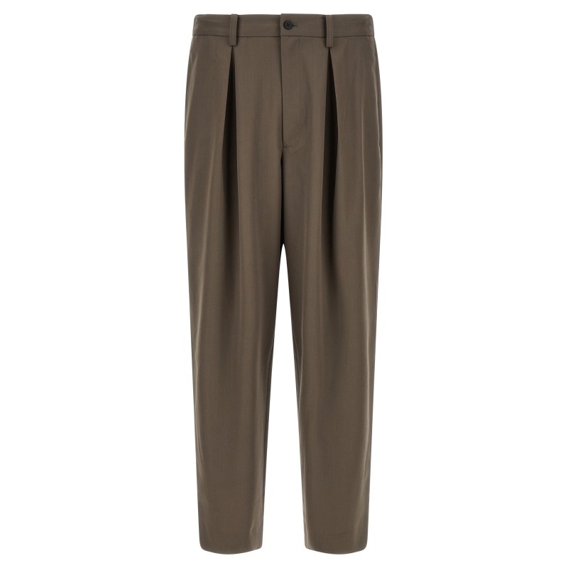Pants with pleats