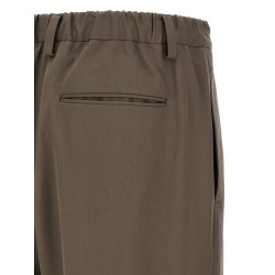 Pants with pleats
