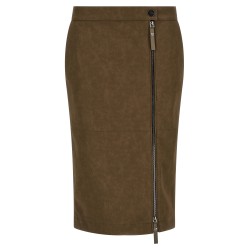 Skirt with side zip
