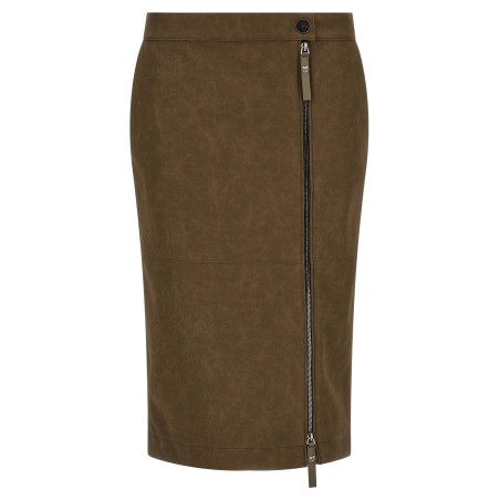 Skirt with side zip