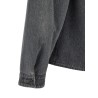 Denim shirt with zip