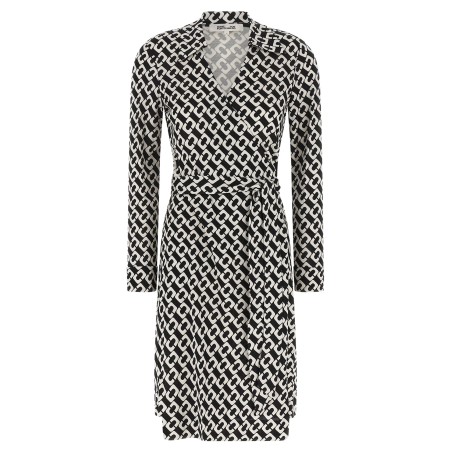 Printed 'New Jean' dress
