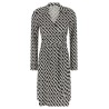 Printed 'New Jean' dress