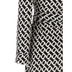 Printed 'New Jean' dress