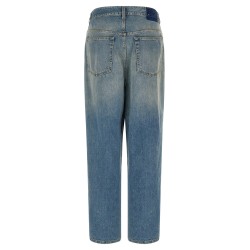 'Wrap' Asymmetric Closure Jeans