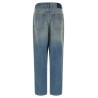 'Wrap' Asymmetric Closure Jeans