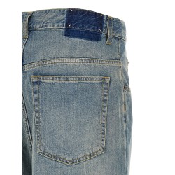 'Wrap' Asymmetric Closure Jeans