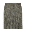 Pleated skirt with lace