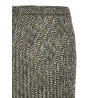 Pleated skirt with lace