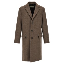 'Rustic' Wool Coat