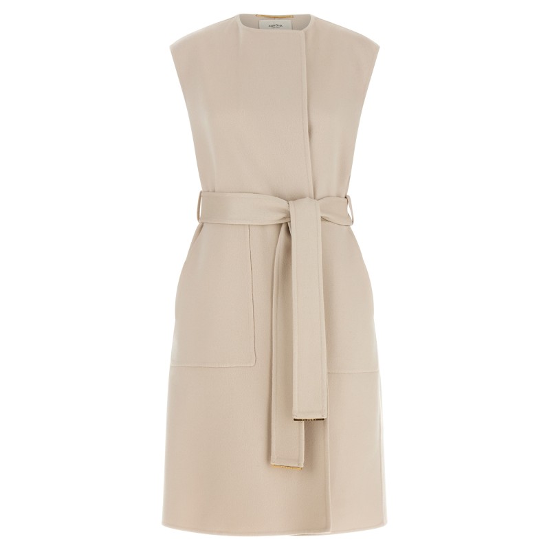 Belted vest