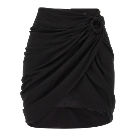 'Sabrina' skirt with asymmetrical draping