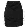 'Sabrina' skirt with asymmetrical draping