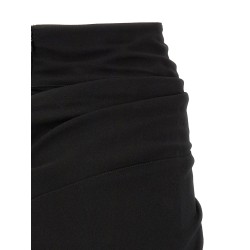 'Sabrina' skirt with asymmetrical draping