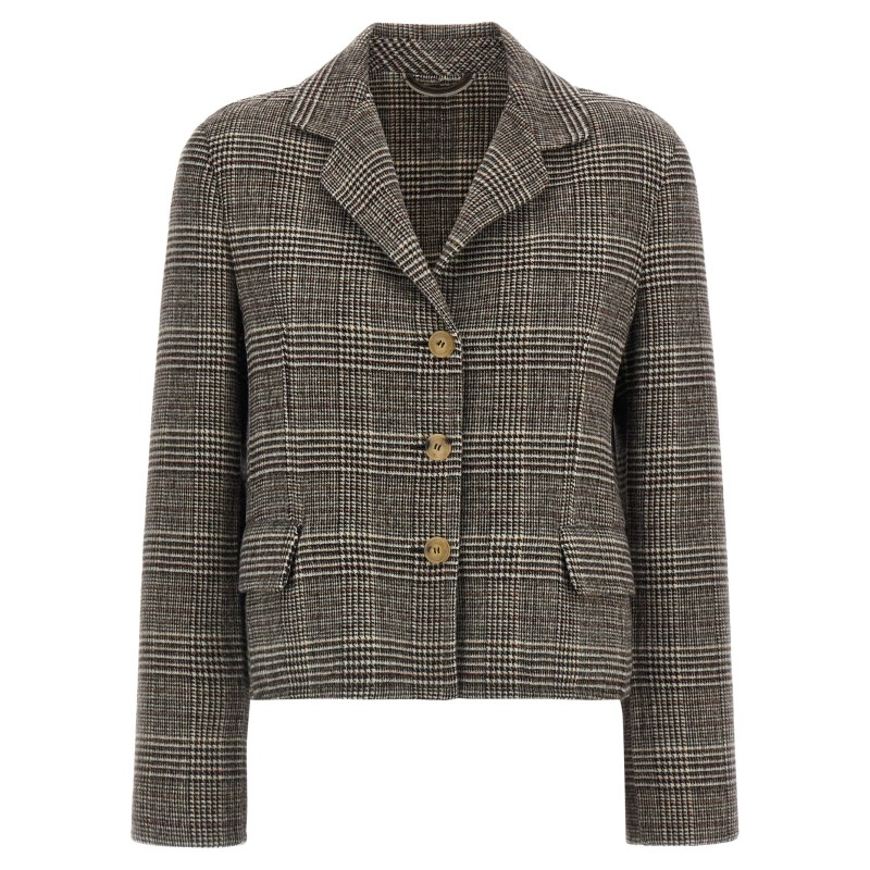 Blazer cropped Check