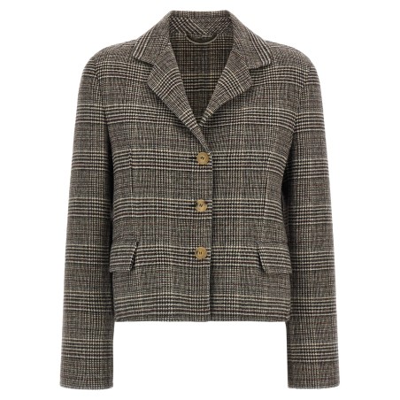 Blazer cropped Check