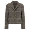 Blazer cropped Check
