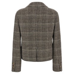 Blazer cropped Check