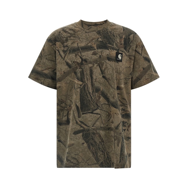 'Feather Tree' print T-shirt